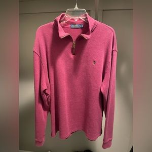 Vintage Red Polo Pullover Sweater